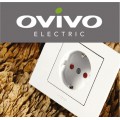 Выключатели и розетки OVIVO (Турция)